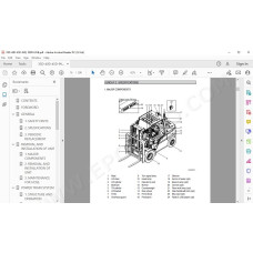 Hyundai Forklift 35D-9VB 40D-9VB 45D-9VB 50DN-9VB service & repair manual