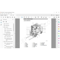 Hyundai Forklift 35DF-7 service & repair manual