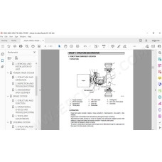 Hyundai Forklift 35DS-7E 40DS-7E 45DS-7E 50DA-7E service & repair manual