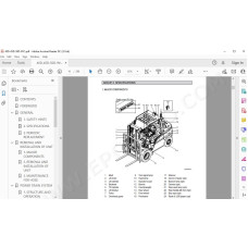 Hyundai Forklift 40D-9VC 45D-9VC 50DN-9VC service & repair manual