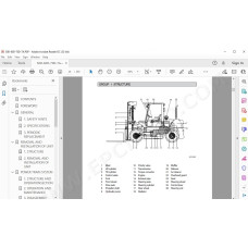 Hyundai Forklift 50D-7A 60D-7A 70D-7A service & repair manual