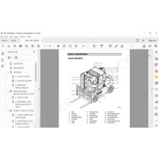 Hyundai Forklift 50D-9B 70D-9B service & repair manual