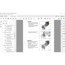Hyundai Forklift 50D-9B 70D-9B service & repair manual
