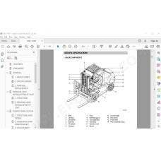 Hyundai Forklift 80D-7 service & repair manual