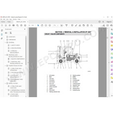 Hyundai Forklift HDF35-3 HDF45-3 service & repair manual