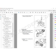 Hyundai Forklift HDF50-3 HDF70-3 service & repair manual