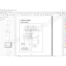 Hyundai Forklift HDF50A HDF70A service & repair manual