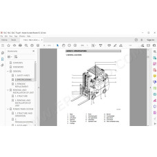 Hyundai Forklift 15LC-7A 18LC-7A 20LC-7A service & repair manual