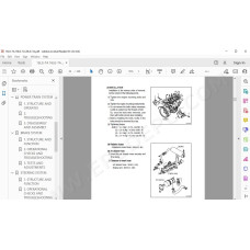 Hyundai Forklift 15G-7A 18G-7A 20G-7A service & repair manual