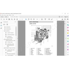 Hyundai Forklift 25L-9A 30L-9A 33L-9A 35LN-9A service & repair manual
