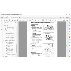 Hyundai Forklift 25L-9A 30L-9A 33L-9A 35LN-9A service & repair manual