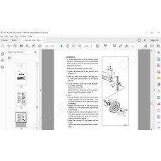 Hyundai Forklift 35L-7A 40L-7A 45L-7A 50L-7A service & repair manual