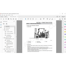 Hyundai Forklift 35L-9 40L-9 45L-9 50L-9 service & repair manual