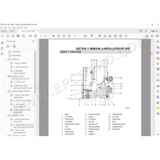Hyundai Forklift HLF 15C-3 18C-3 service & repair manual