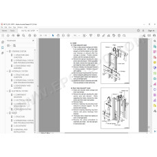 Hyundai Forklift HLF 15C-3 18C-3 service & repair manual