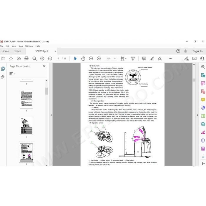 Hyundai Warehouse Equipment service & repair manuals