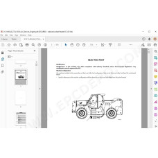 JLG Telehandler 12010 service manual