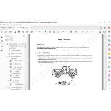 JLG Telehandler 1732 service manual