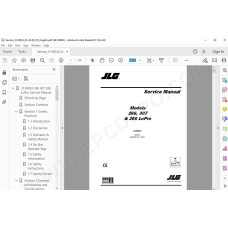 JLG Telehandler 266 LoPro service manual