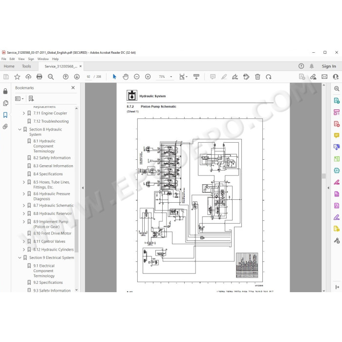 JLG Telehandler L2906H service manual