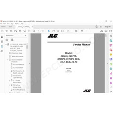 JLG Telehandler 3510PS service manual
