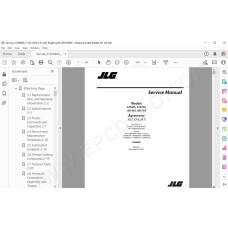 JLG Telehandler 3707PS service manual