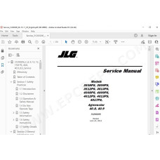 JLG Telehandler 4012 4012PS service manual