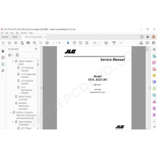 JLG Telehandler 4523 service manual