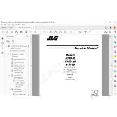 JLG Telehandler 534D-9 service manual