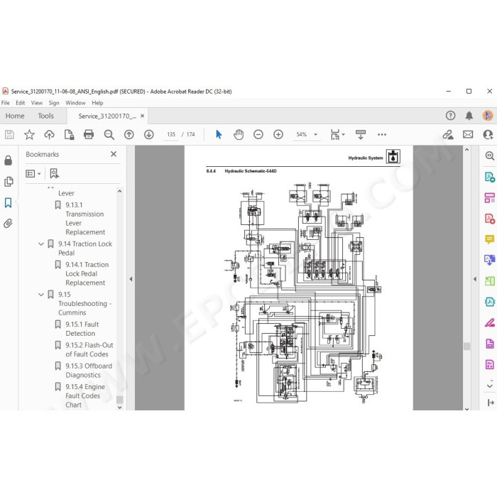 JLG Telehandler 534D-9 service manual