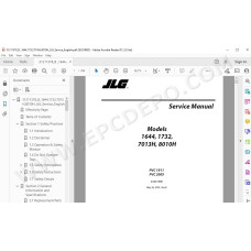JLG Telehandler 7013H service manual