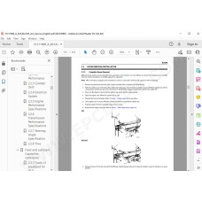 JLG Telehandler 823 service manual