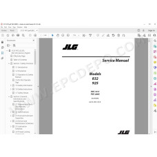 JLG Telehandler 925 service manual