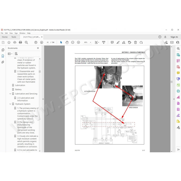 JLG Compact Crawler Boom X15JP service manual