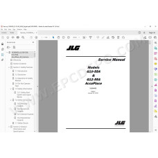 JLG Telehandler G10-55A G12-55A service manual