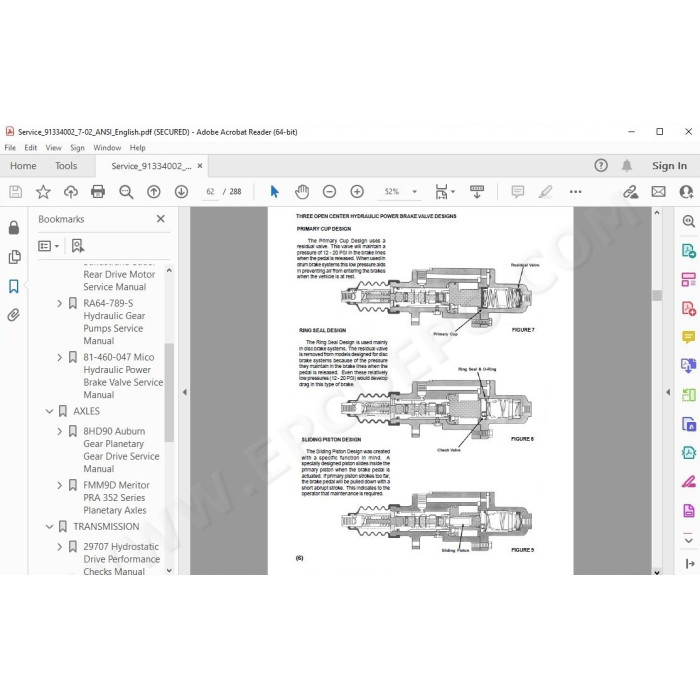 JLG Gradall Telehandler 522D 524D service manual