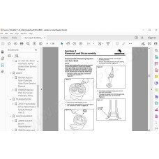 JLG Gradall Telehandler 522D 524D service manual