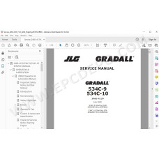 JLG Gradall Telehandler 534C-9 534C-10 service manual