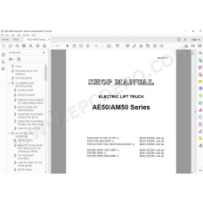 Komatsu Forklift FB10-12 / FB13-12 / FB14-12 / FB15-12 / FB18-12 / FB20-12 service & repair manual