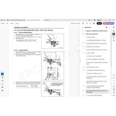 Komatsu Forklift Truck FD100-8 FD115-8 FD135-8 FD150E-8 FD160E-8 service & repair manual