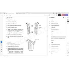 Komatsu Forklift Truck FD200-7 FD250-7 service & repair manual