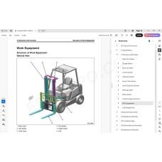 Komatsu Forklift Truck FE25-2 FE30-2 service & repair manual