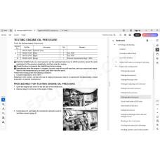 Komatsu Forklift Truck FH100-1 FH120-1 FH135-1 FH160-1 service & repair manual