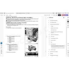 Komatsu Forklift Truck FH100-1 FH120-1 FH135-1 FH160-1 service & repair manual