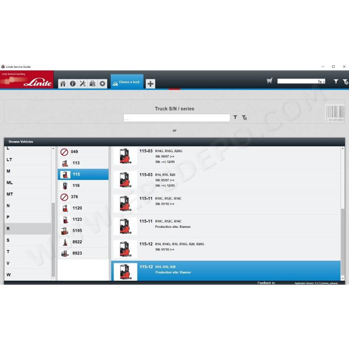 Linde Service Guide LSG 2020 EPC parts catalog + service
