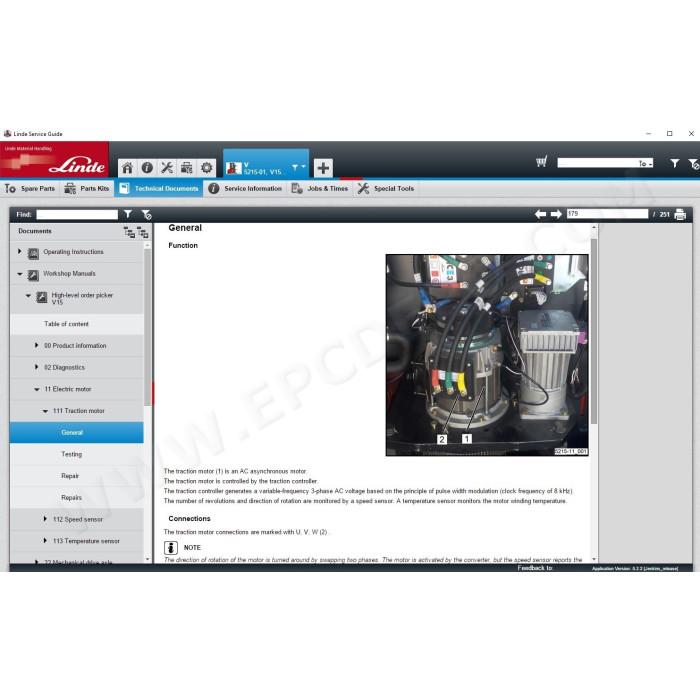 Linde Service Guide LSG 2020 EPC parts catalog + service