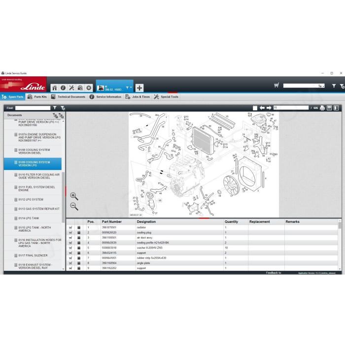 Linde Service Guide LSG 2025 EPC parts catalog + service