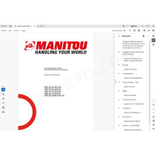 Manitou Forklift TMT 25 27 ST5 Serie 1 service manual