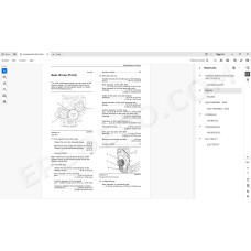 Manitou Forklift MSI 40H MSI 50H Serie 1 E2 service manual