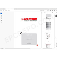 Manitou MHT 12330 245D ST5 Serie 1 service manual